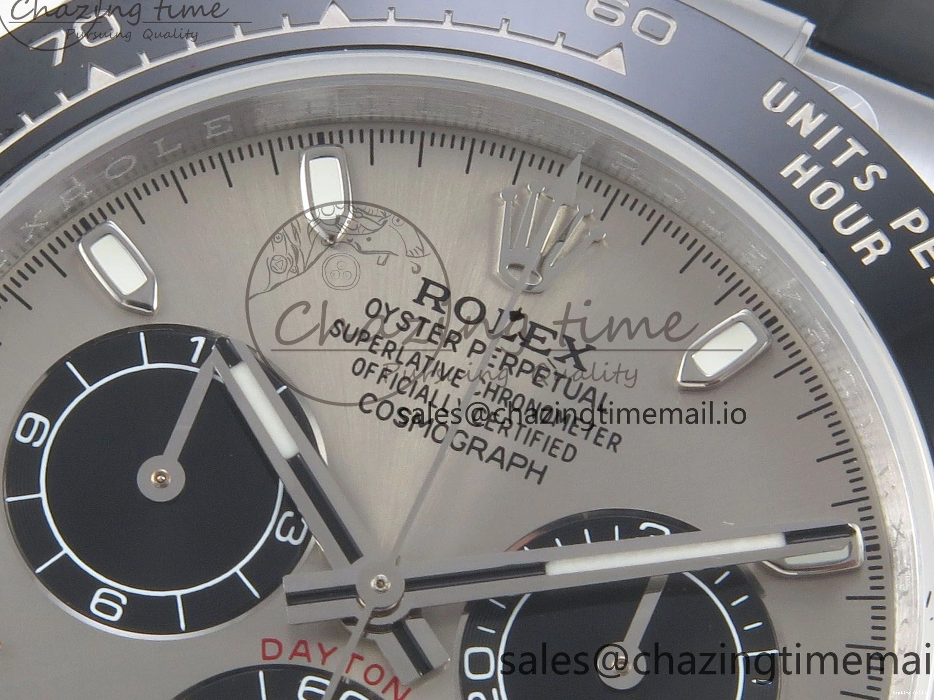 0405 Daytona 116519 QF 1:1 Best Edition Grey Black Dial on Oysterflex Strap SH4130 V11（Gain Weight） EasyMatch 172